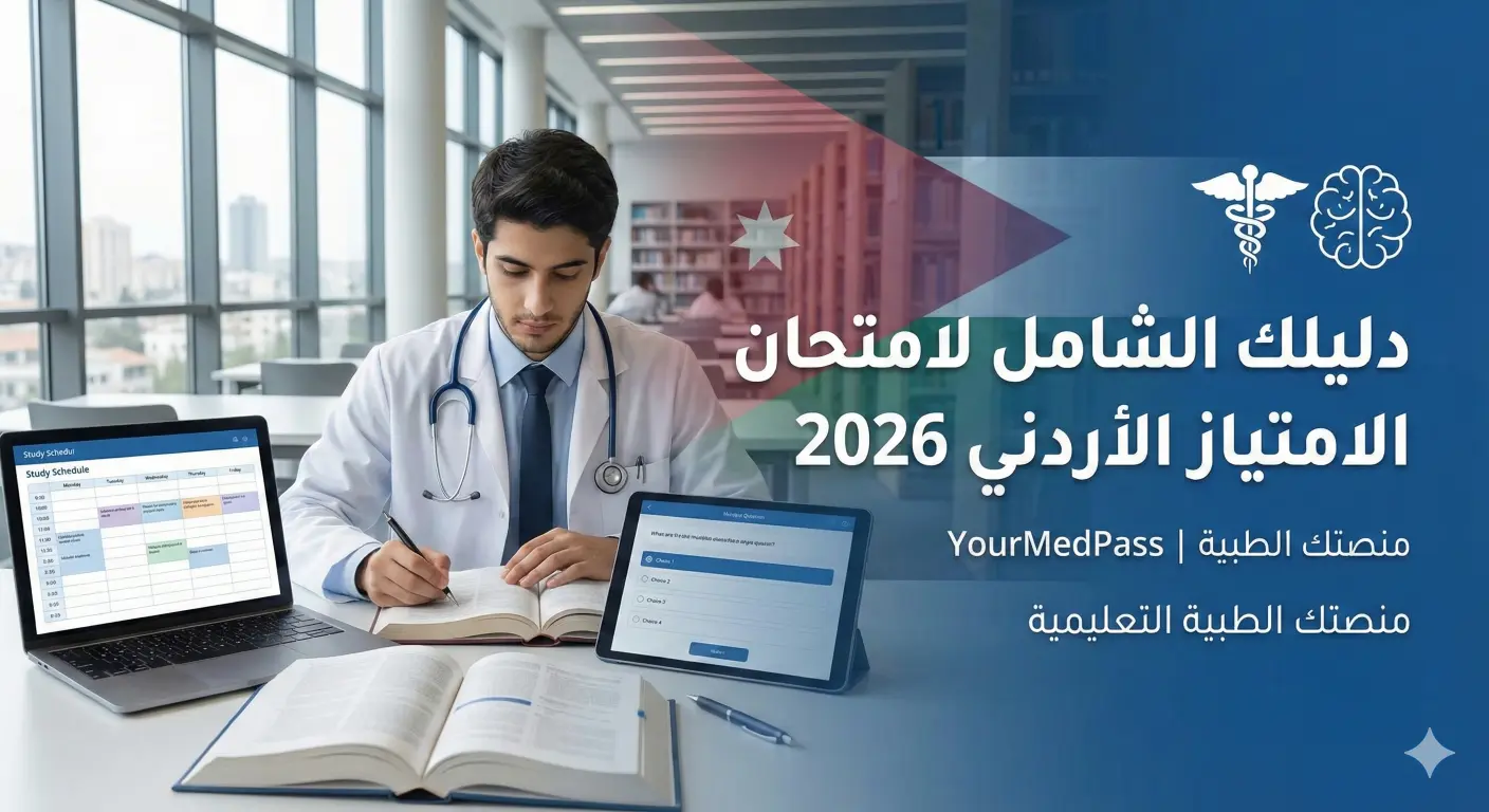 دليلك الشامل لامتحان الامتياز الأردني 2026